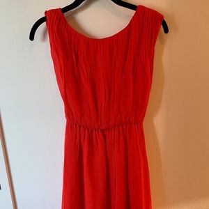 Alice and Olivia Red Mini Dress